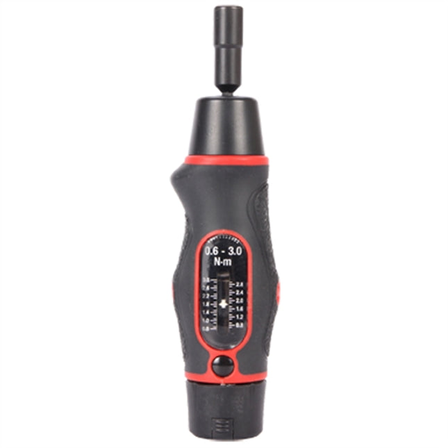 13851 - Torque Screwdriver 1/4", 0.6 - 3 Nm
