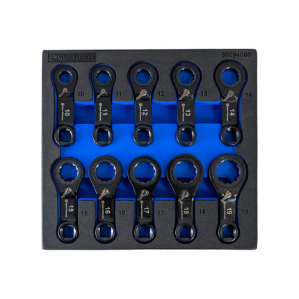 80094000 - Torque Extension Adaptor Set - 3/8" Ratcheting Ring 10-19mm