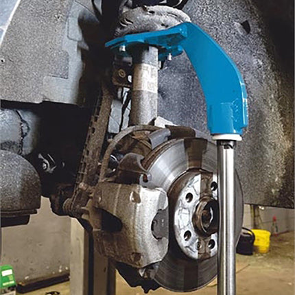  Macpherson Strut Support for use with Transmission Jack in use