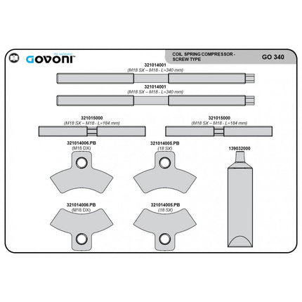 GO340 - Mechanical Coil Spring Compressor