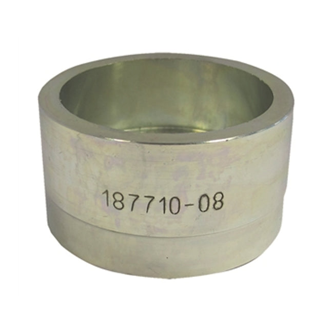 187710-08 Adaptor Piece with 10mm Deep Outer Step